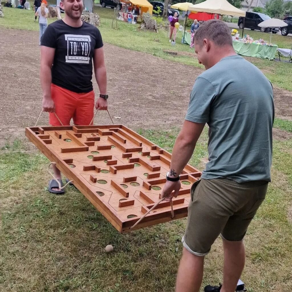 Lauko žaidimas Horizontalus labirintas