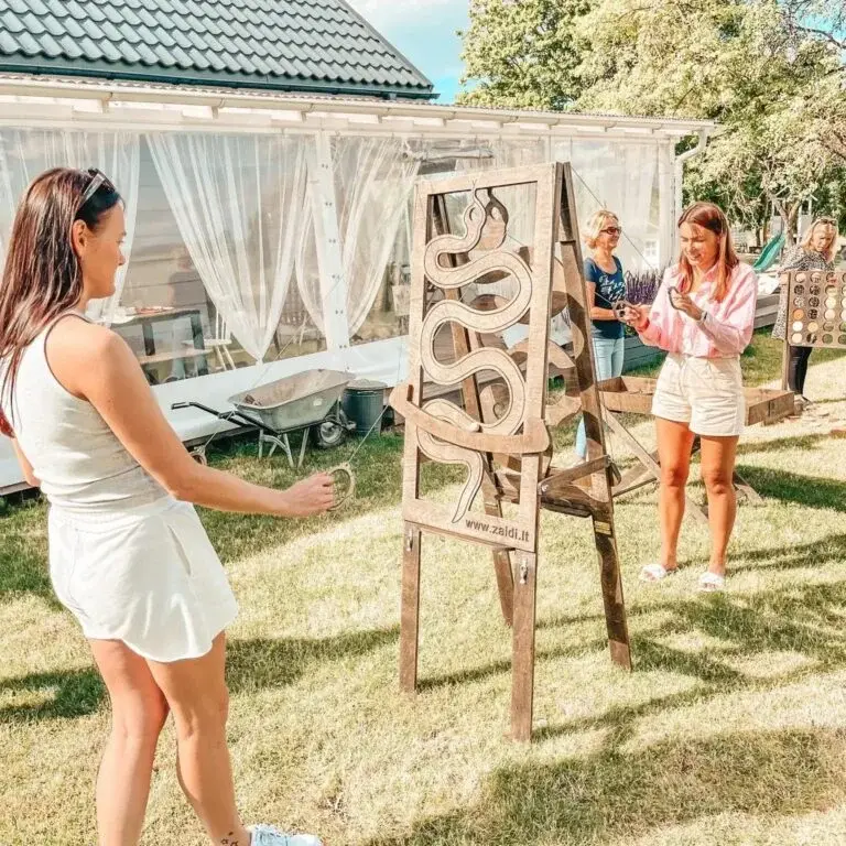 Gyvatėlė – lauko žaidimo nuoma Šiauliuose